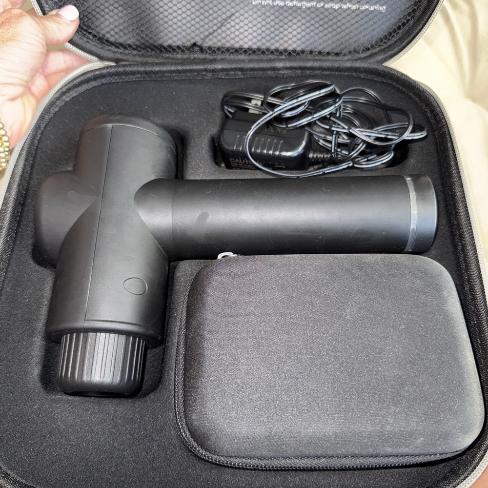 Sharper Image Powerboost Deep Tissue‎ Massager with power cord, and attachments